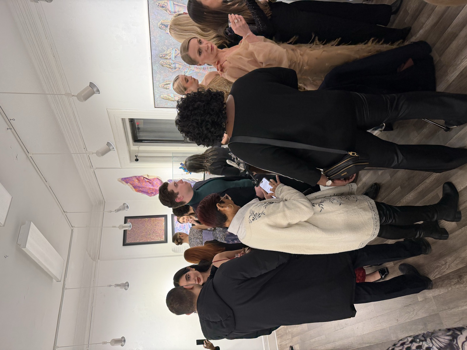 NY Fashion Week exhibition, Saphira & Ventura